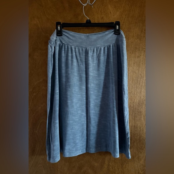EC real clothes for real people Dresses & Skirts - Casual Blue‎ Midi A-Line Skirt